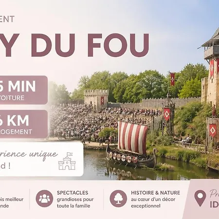 Lägenhet Le Nid Rose Choletais 6 Personnes Centre-ville *